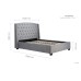 Balmoral Bed Frame (Grey)