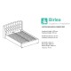 Balmoral Bed Frame (Grey)