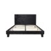 Berlin Bed Frame (Black Crush)