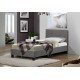 Berlin Bed Frame (Grey Linen)