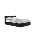 Berlin Ottoman Bed Frame (Black Crush)
