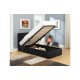 Berlin Ottoman Bed Frame (Black Crush)