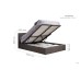 Berlin Ottoman Bed Frame (Grey Linen)