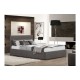 Berlin Ottoman Bed Frame (Grey Linen)