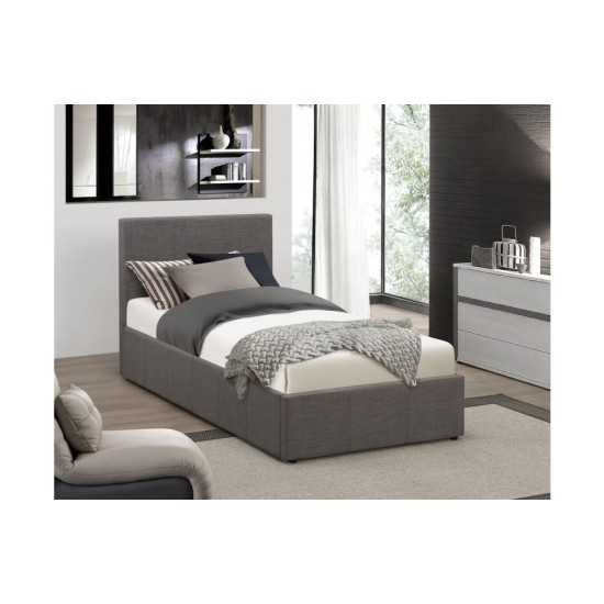 Berlin Ottoman Bed Frame (Grey Linen)