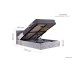 Berlin Ottoman Bed Frame (Steel Crush)