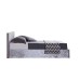 Berlin Ottoman Bed Frame (Steel Crush)