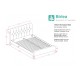 Brompton Bed Frame (Midnight Blue)
