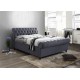 Castello Ottoman Bed Frame (Charcoal) 