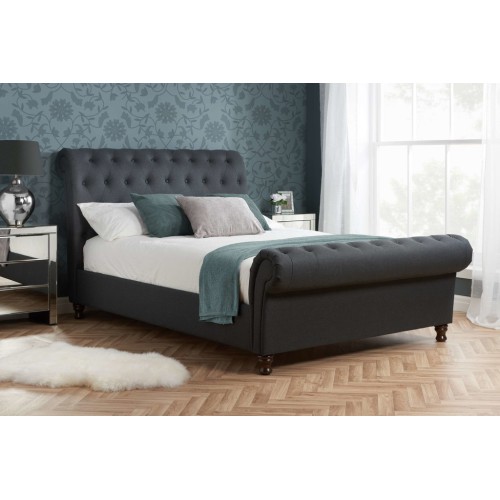 Castello Bed Frame (Charcoal)