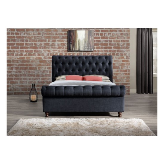 Castello Bed Frame (Charcoal)