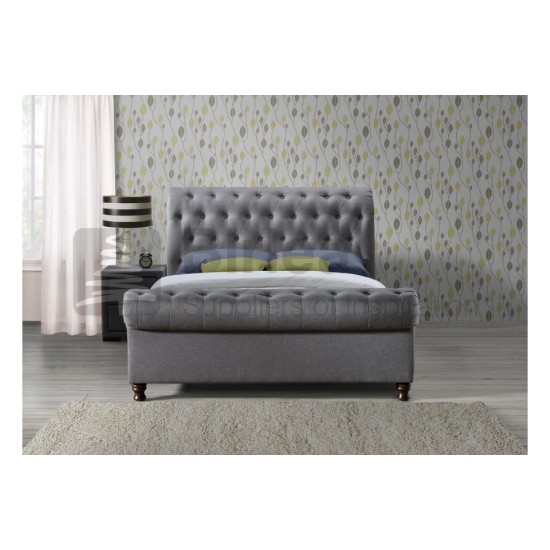 Castello Bed Frame (Grey)