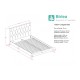 Cologne Bed Frame (Grey)