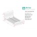 Copenhagen Bed Frame (Stone)