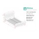 Copenhagen Bed Frame (Stone)
