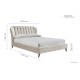Elm Bed (Beige) Frame