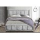 Hannover Ottoman Bed (Steel Crush) 