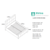 Hannover Bed (Grey)