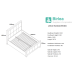 Hannover Bed (Grey)