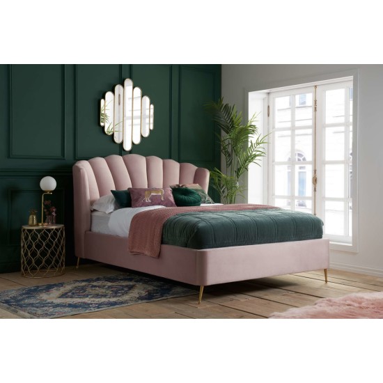 Lottie Ottoman Bed (Blush Pink) 