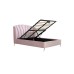 Lottie Ottoman Bed (Blush Pink) 