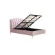 Lottie Ottoman Bed (Blush Pink) 