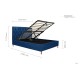 Loxley Ottoman Bed (Blue)