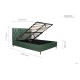 Loxley Ottoman Bed (Green)