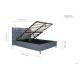 Loxley Ottoman Bed (Grey)