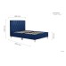 Loxley Bed (Blue)
