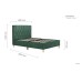 Loxley Bed (Green)
