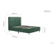 Loxley Bed (Green)