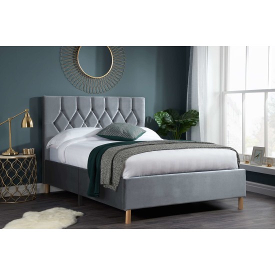 Loxley Bed (Grey)