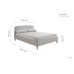 Otley Bed (Grey)