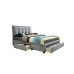 Shelby Bed (Grey)