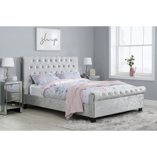 Sienna Bed (Silver Crush)