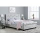 Sienna Bed (Silver Crush)