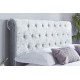 Sienna Ottoman Bed (Silver Crush)
