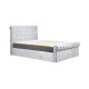 Sienna Ottoman Bed (Silver Crush)