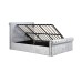 Sienna Ottoman Bed (Silver Crush)
