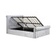 Sienna Ottoman Bed (Silver Crush)
