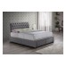 Valentino Bed + 2 Drawers (Grey)