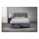 Valentino Bed + 2 Drawers (Grey)