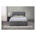 Valentino Bed + 2 Drawers (Grey)
