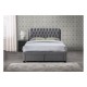Valentino Bed + 2 Drawers (Grey)