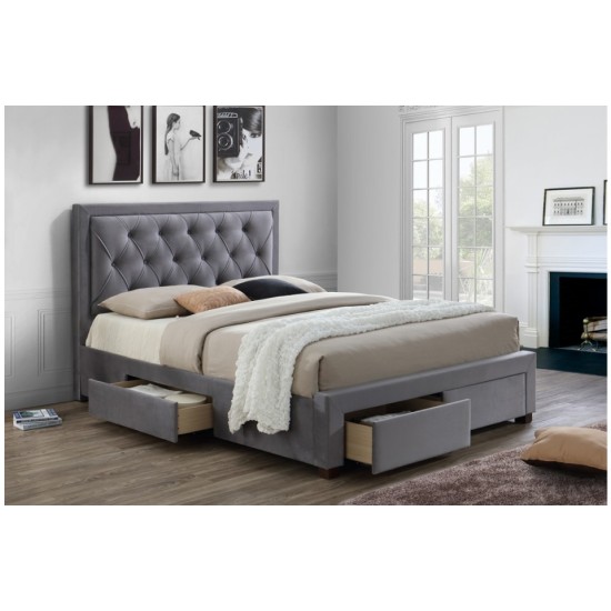Woodbury Bed (Grey)