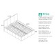 Berlin Ottoman Bed Frame (Brown Leather)