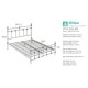 Atlas Bed Frame (Cream)