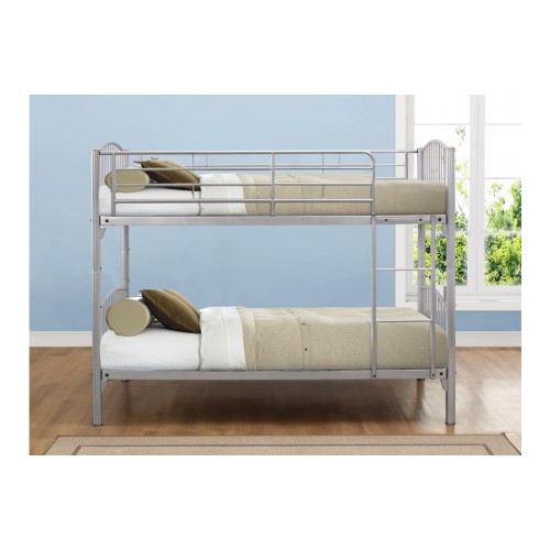 Corfu Bunk Bed Frame (Silver)