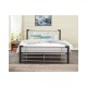 Faro Bed (Black & Silver)